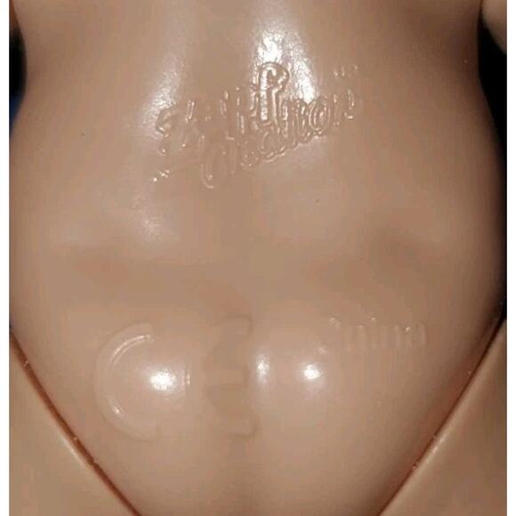 4 Inch Zapf Creations Baby Surprise Angel Bunny Ears Purple Eyes Diaper - Picture 6 of 8